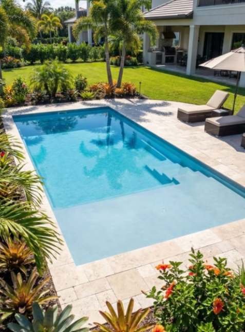 Solano fiberglass pool
